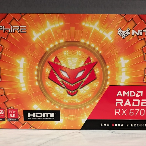 AMD | Computers, Laptops & Parts | Amd Radeon Rx 670 Red Graphics Card ...